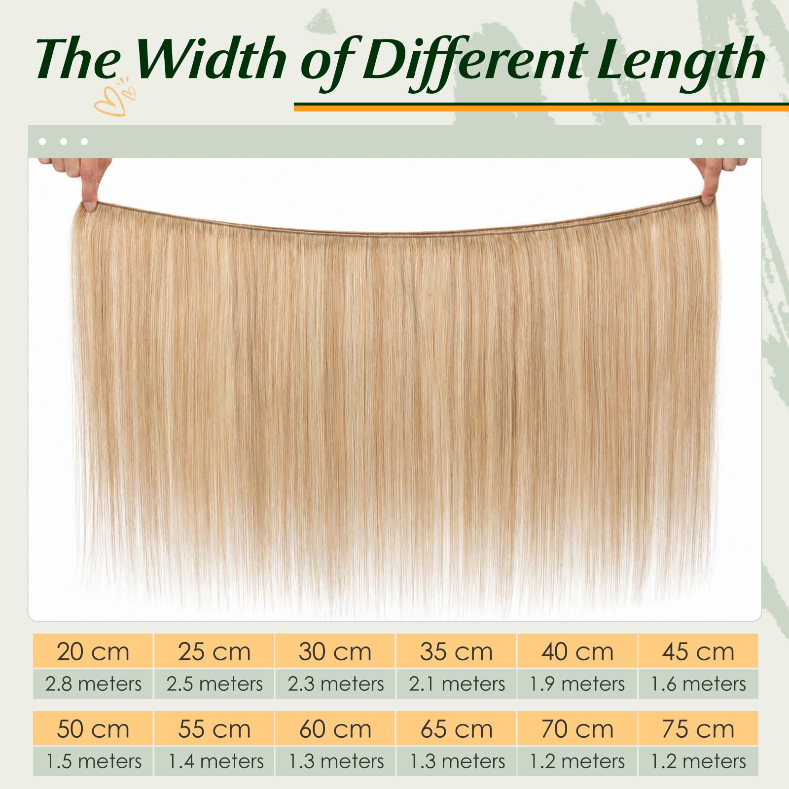 Elailite Extension Matassa Capelli Veri Tessitura Una Ciocca Unprocessed Brazilian Human Hair Lisci 100g 40cm #18 Biondo Sabbia/#613 Biondo Chiarissimo