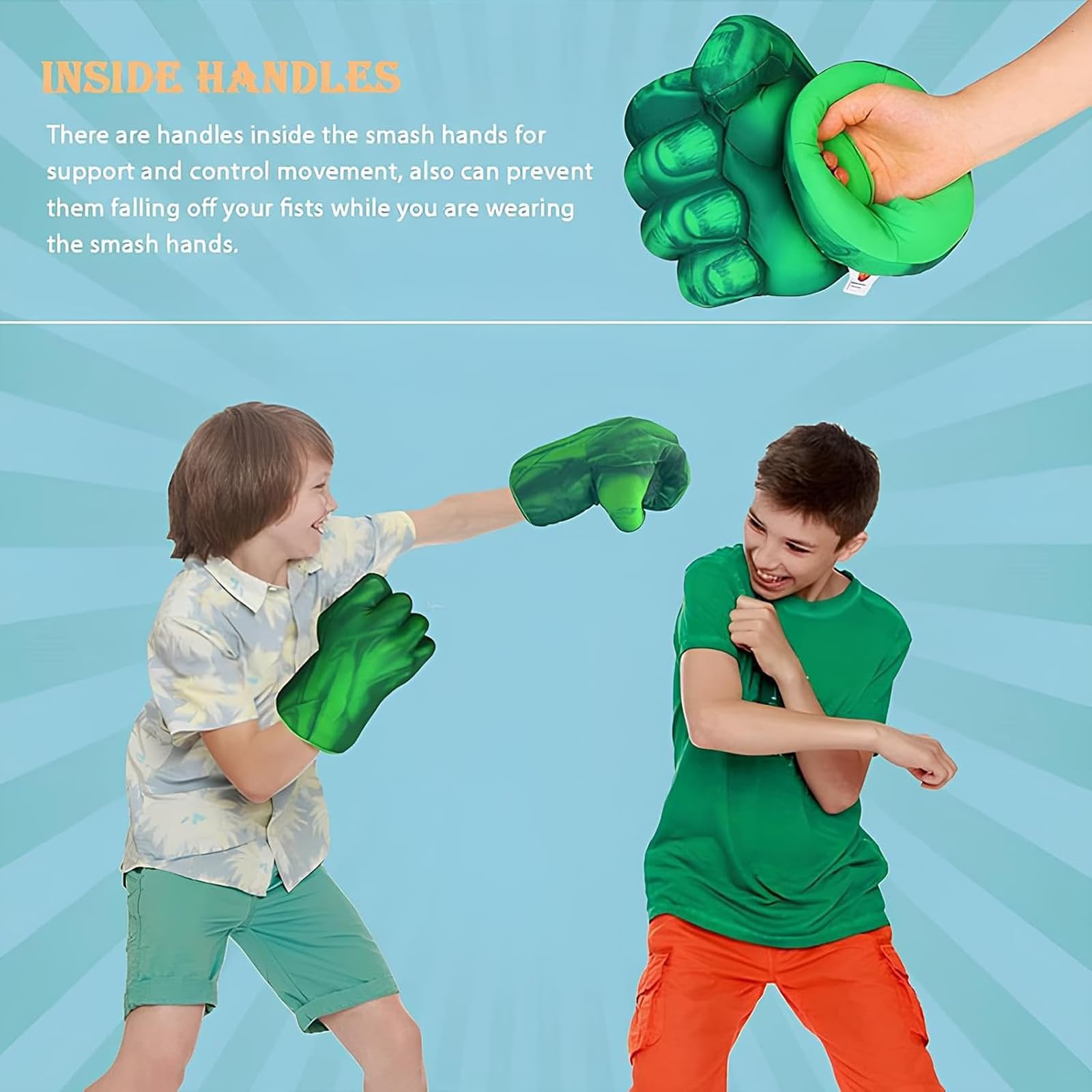 Gants de Boxe pour Enfants,Gants en Coton Doux pour Garçons et Filles, et Jouet Amusant,G-Ants d'entraînement pour Enfants dès 3 Ans