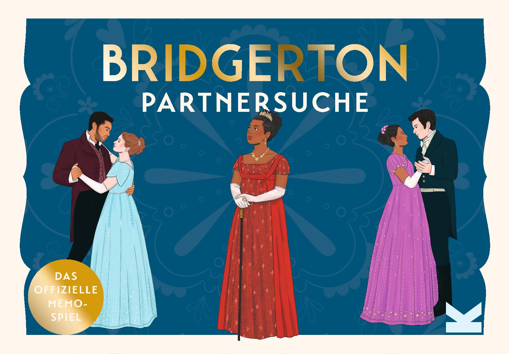 Laurence King Bridgerton Dating Memo Game: Fans of the Netflix Series, Beautiful Illustrations, Includes Booklet with Scandals and Intrigues