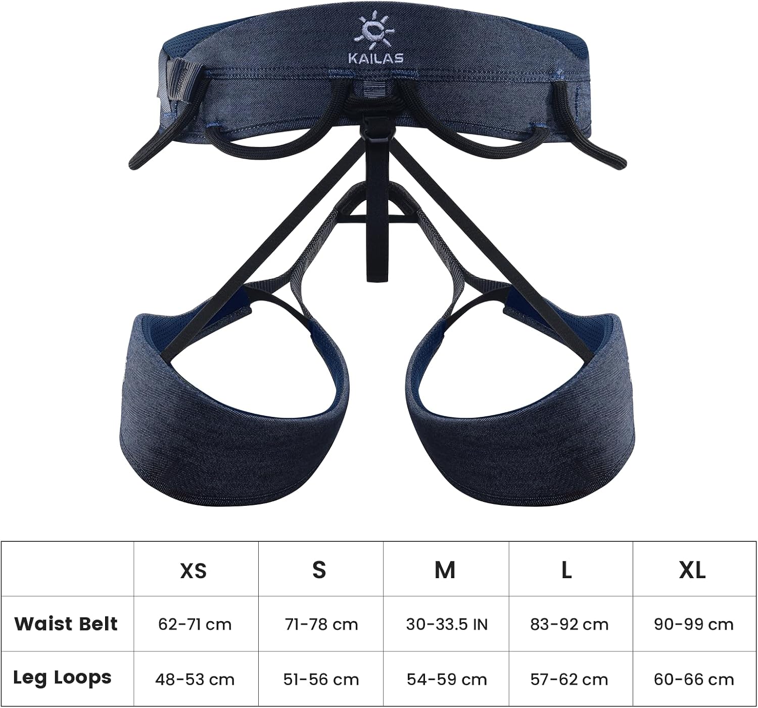 KAILAS Airo Rock Climbing Harness Men Roofing Harness Safety Belt Mountaineering Rappelling Harness Women Adjustable