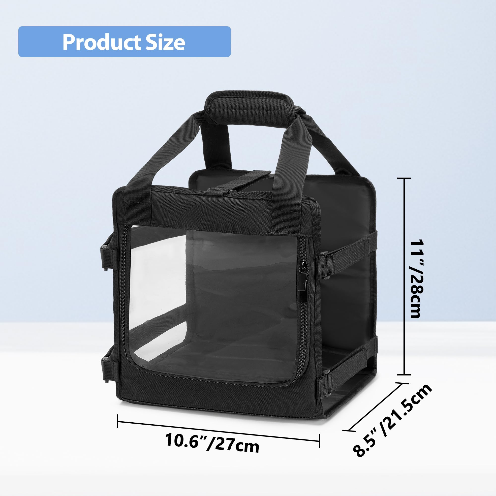 Trunab Tasche Kompatible mit Anker SOLIX C1000/C800 Plus/C800, Tragbare Powerstation Tragetasche mit Kratzfester und Rutschfester Unterseite