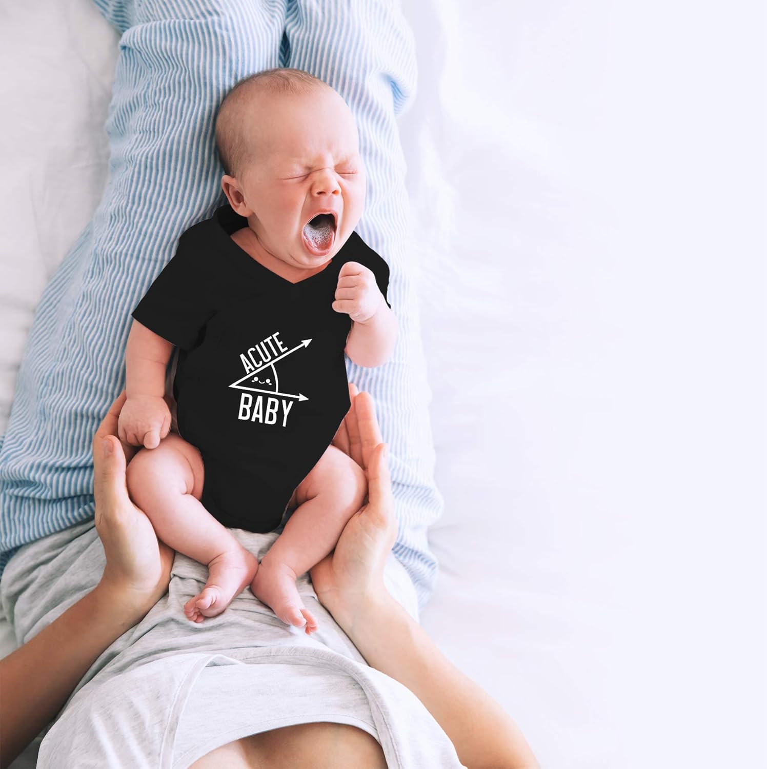 CBTwear Acute Baby Bodysuit Cute Newborn Clothes Adorable Unisex Romper Boy Girl Comfy Humor - Image 2