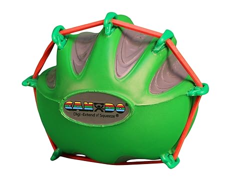 Miniatura 9 de Ejercitador de manos Digi-Extend n' Squeeze de CanDo, 10-2282, M, Verde Medio, 1, 1