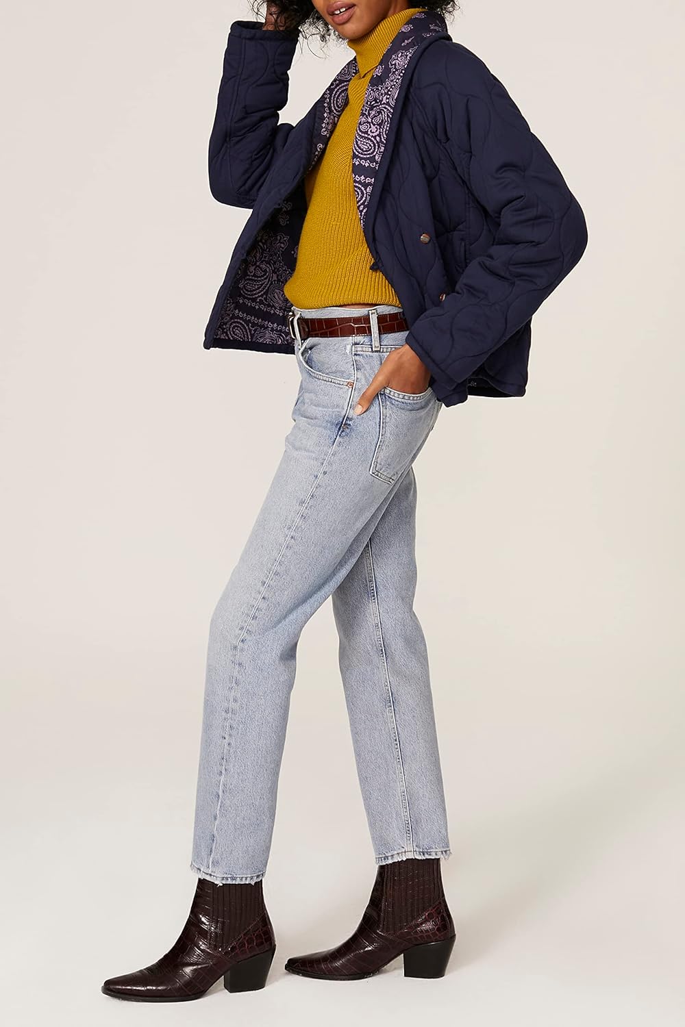 womens Harlowe Puffer Jacket - Image 3