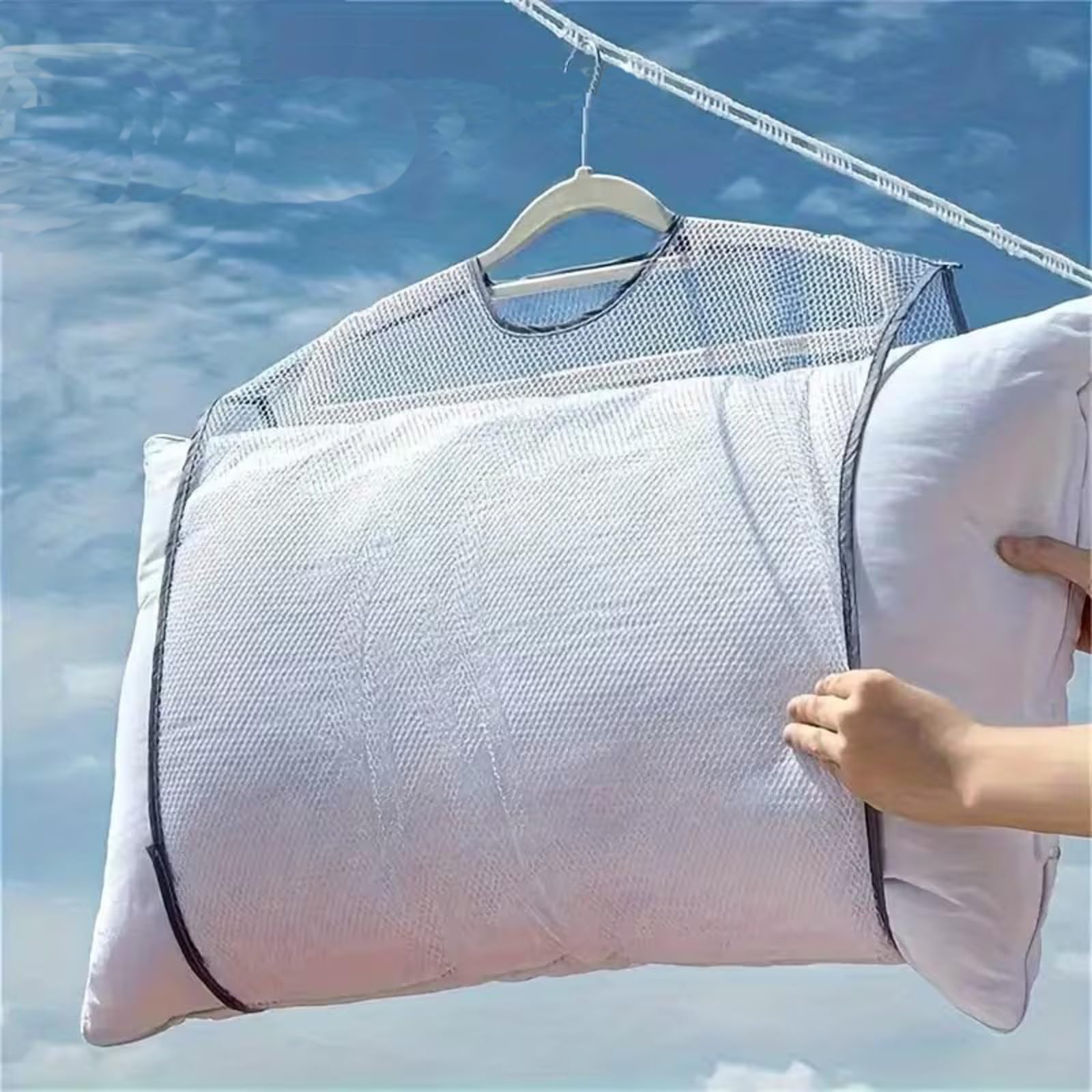 1Pcs Multi-Functional Air-Dry Laundry Bag, Fabric Drying Net for Pillows, Toys, Irregular Items