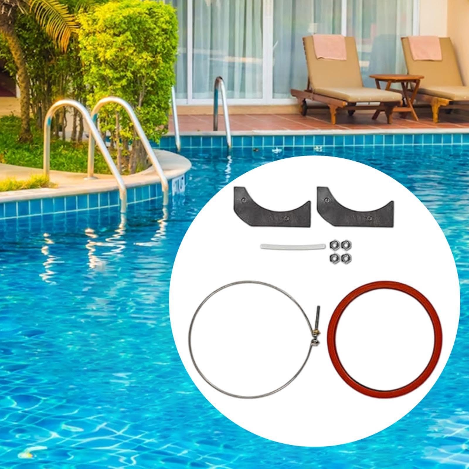 LOVIVER Kit de Accesorios para Iluminación LED de Piscina 619818Z Durabilidad Práctico Reemplazo Directo