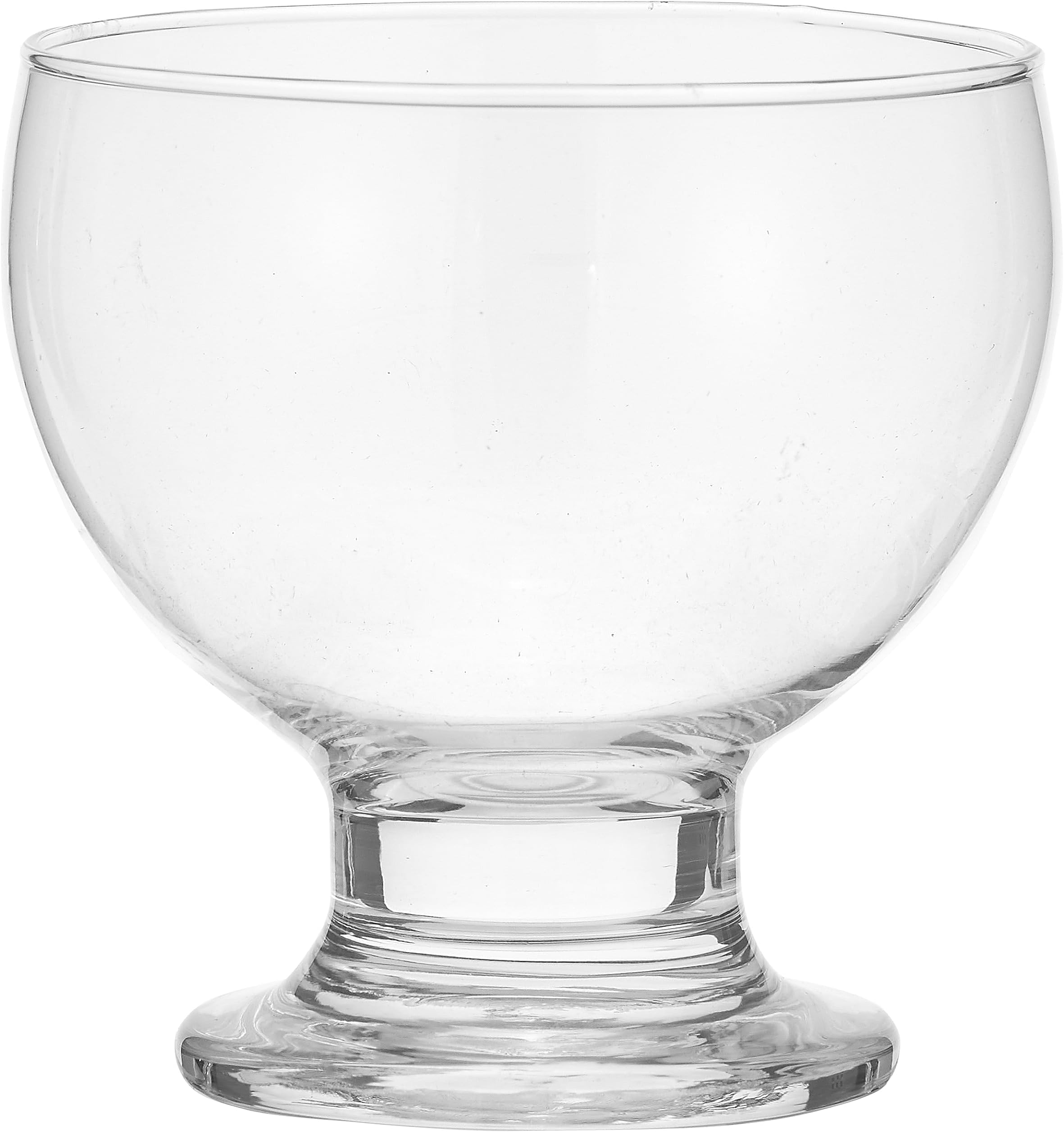 Nadir Glass Sorvete Ice Cream Set, 400Ml, Set of 12, Transparent