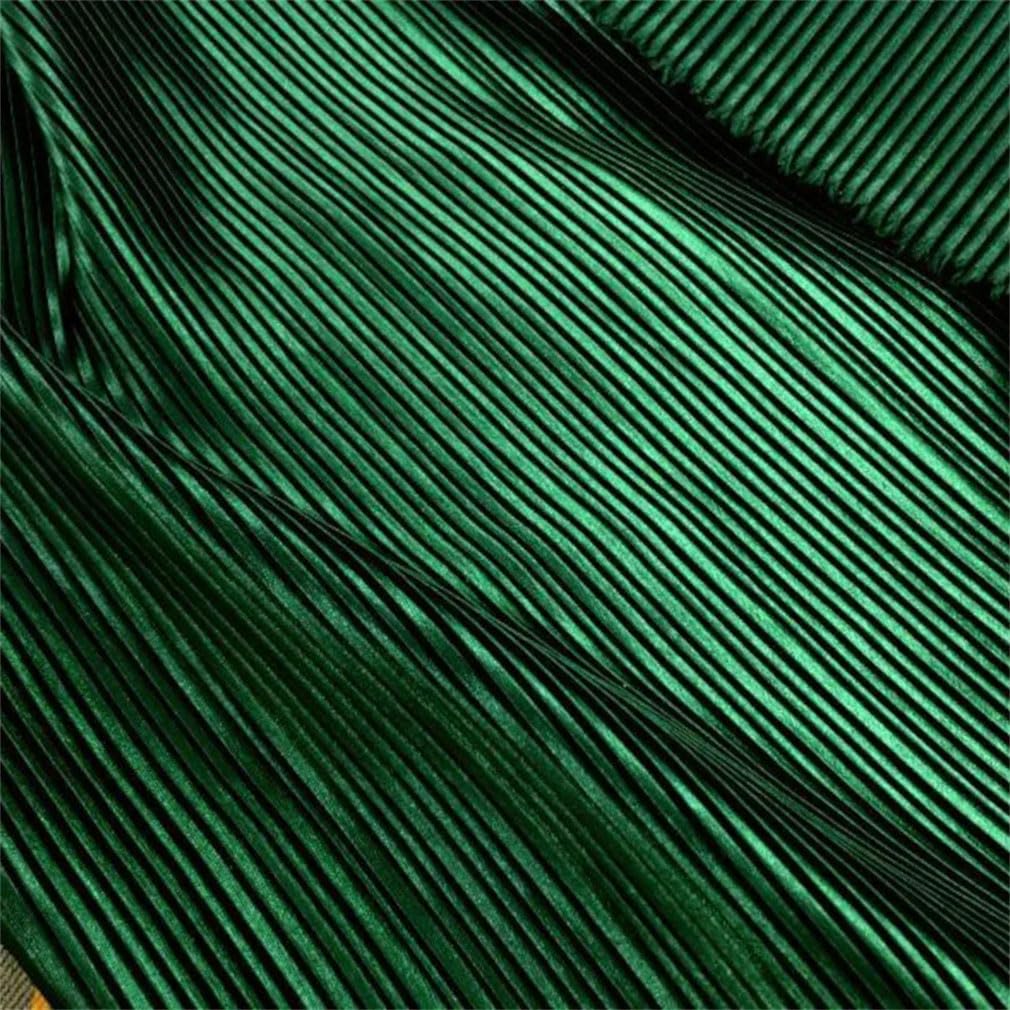 Tela Satinada Plisada De Acordeón Con Volantes, Material De Diseñador Para Costura De Vestidos, Telas De Fondo Por Metro, 3/5/10M