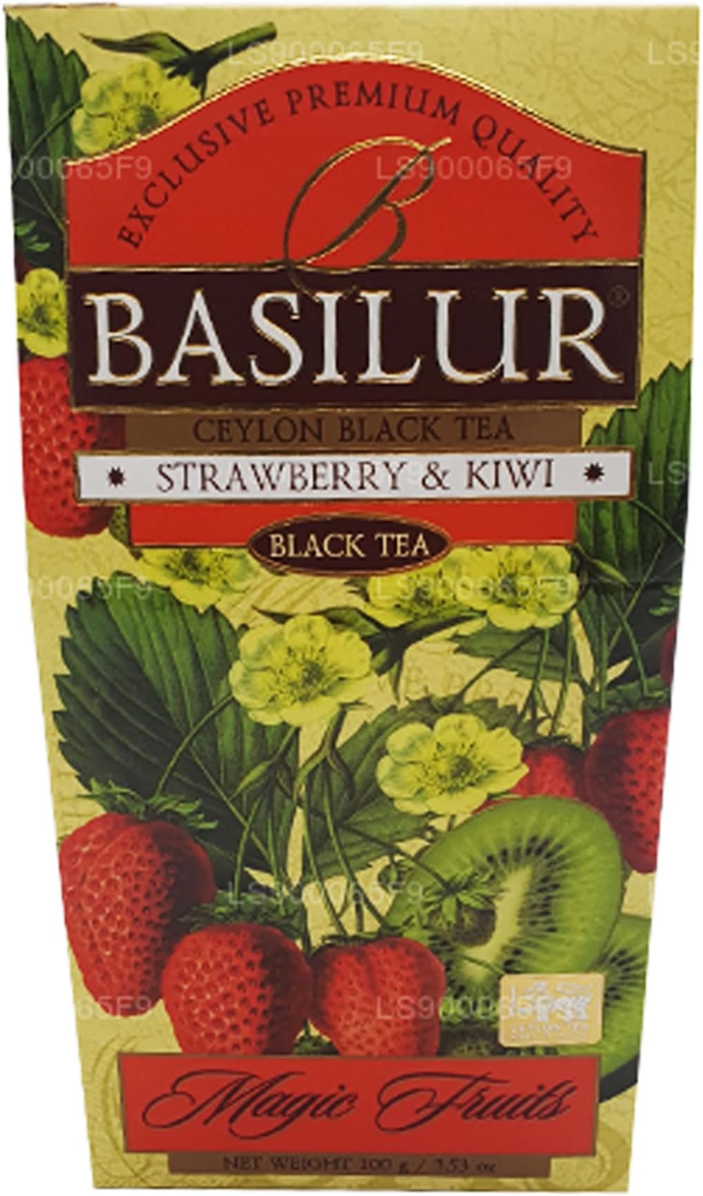 Pure Ceylon Black "Magic Fruits" Strawberry and Kiwi Loose 100g