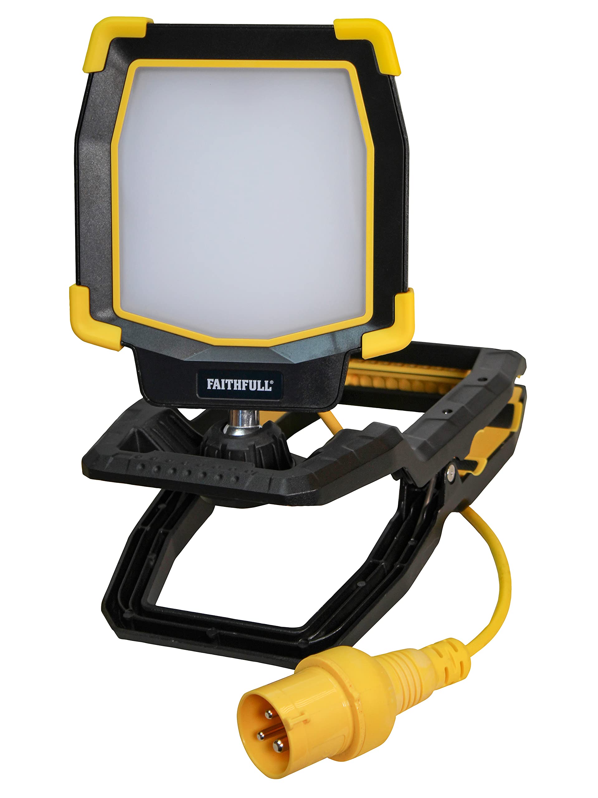 Lampe de travail LED antichoc avec pince de fixation stable 40W 110V