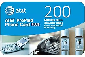 AT&T Prepaid Phone Card - 125 Minutes