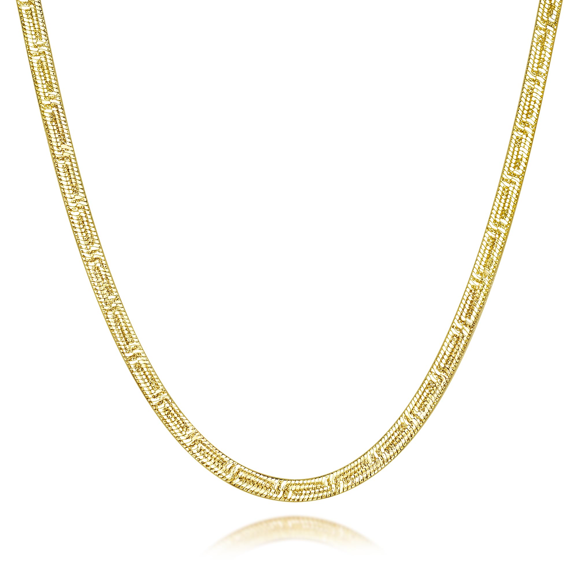 Collar de oro de 14 quilates para mujer, collar de oro delicado de 4 mm para mujer, cadena de oro para hombre, susurros de herencia de 14 quilates con patrones de trastes antiguos chinos, collares de