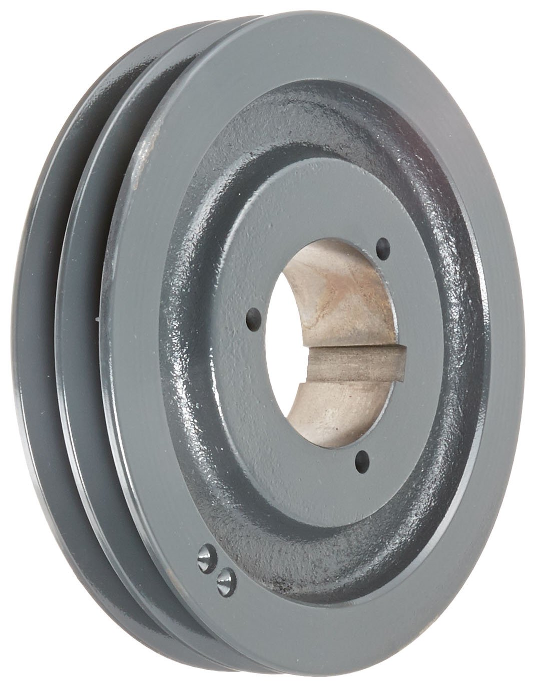 Browning 2TB86 Split Taper Sheave, Cast Iron, 2 Groove, A or B Belt, Uses Q1 Bushing