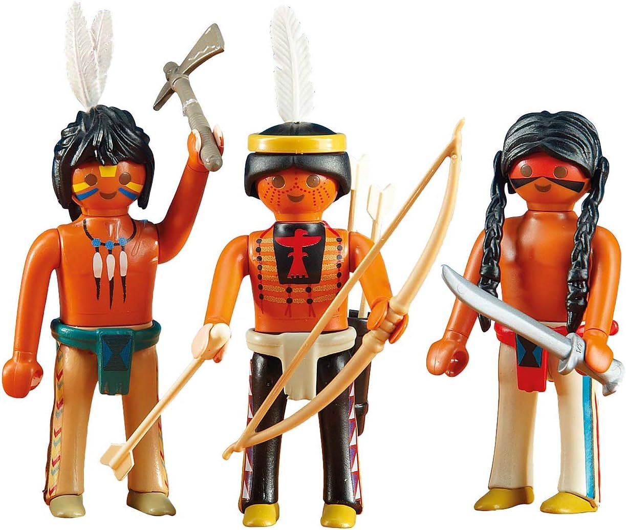 PLAYMOBIL 3 Native American Warriors