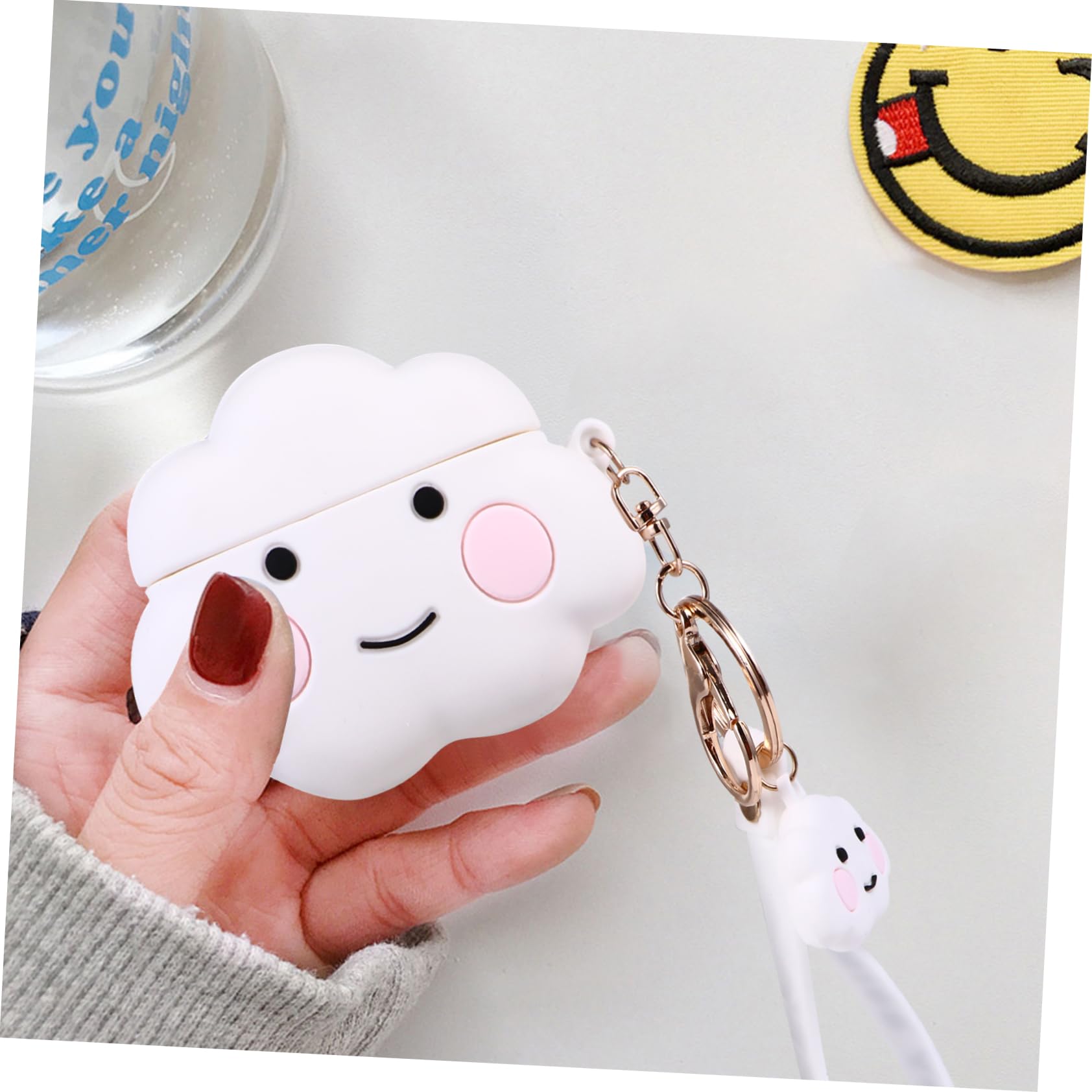 Uonlytech 3 Piezas 3 Estuche de Carga Funda de Carga para Auriculares Protector Auriculares inalámbricos Protector de Estuche para Auriculares inalámbricos Gel de sílice