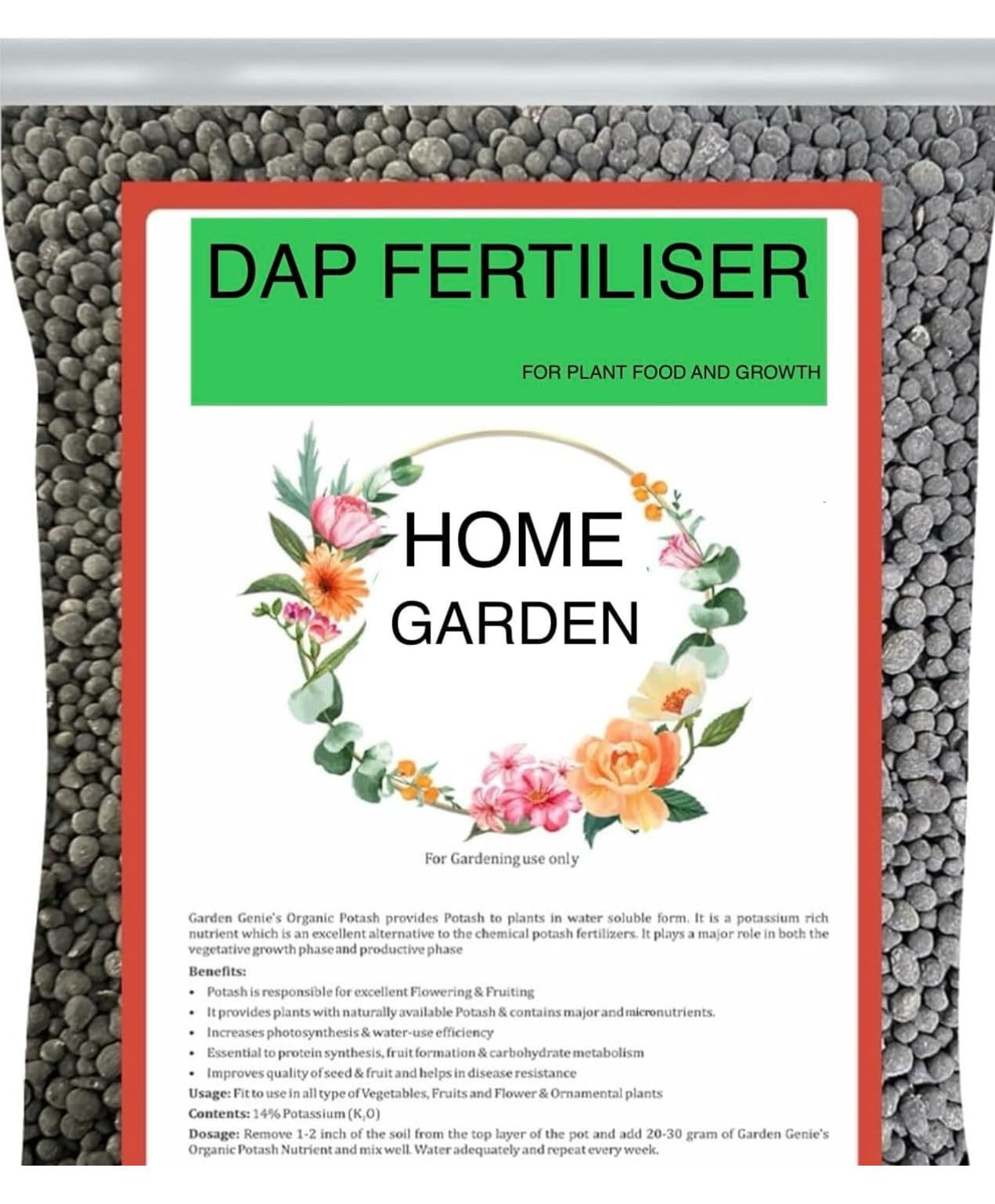 DAP Organic Fertilizer, dap fertilizer for plants, All Types, organic plant food, Potassium, Phosphorous, Increases Fruit, Flower, and Root Growth, 100% water soluble 400 gm (B0DGCNLP1C) Amazon Price History, Amazon Price Tracker
