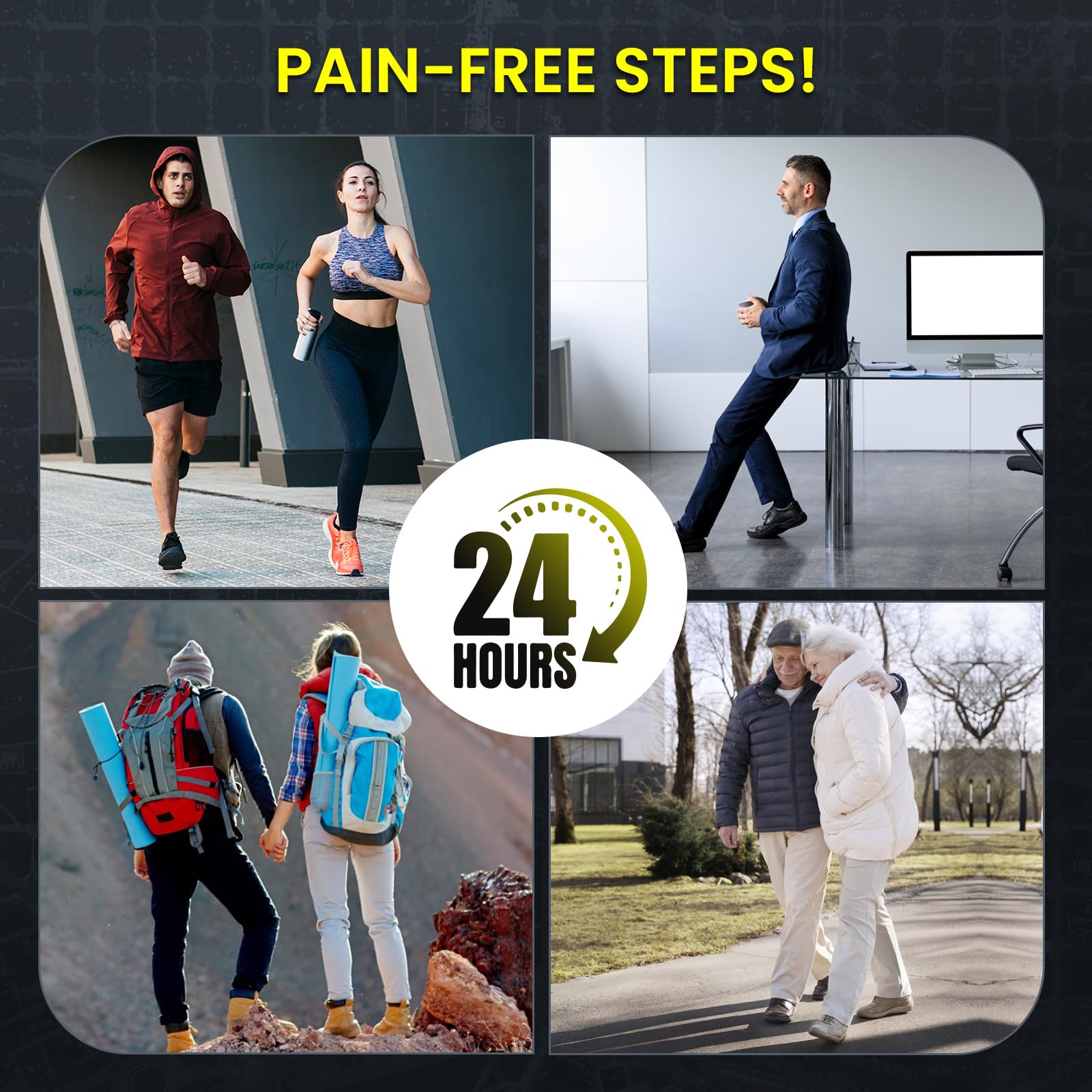 Bukihome Plantillas Deportivas para Hombre y Mujer - Plantillas para Correr Ligeras y Transpirables con Soporte de Arco, Alivio para Fascitis Plantar -Hombre y Mujer 41-42