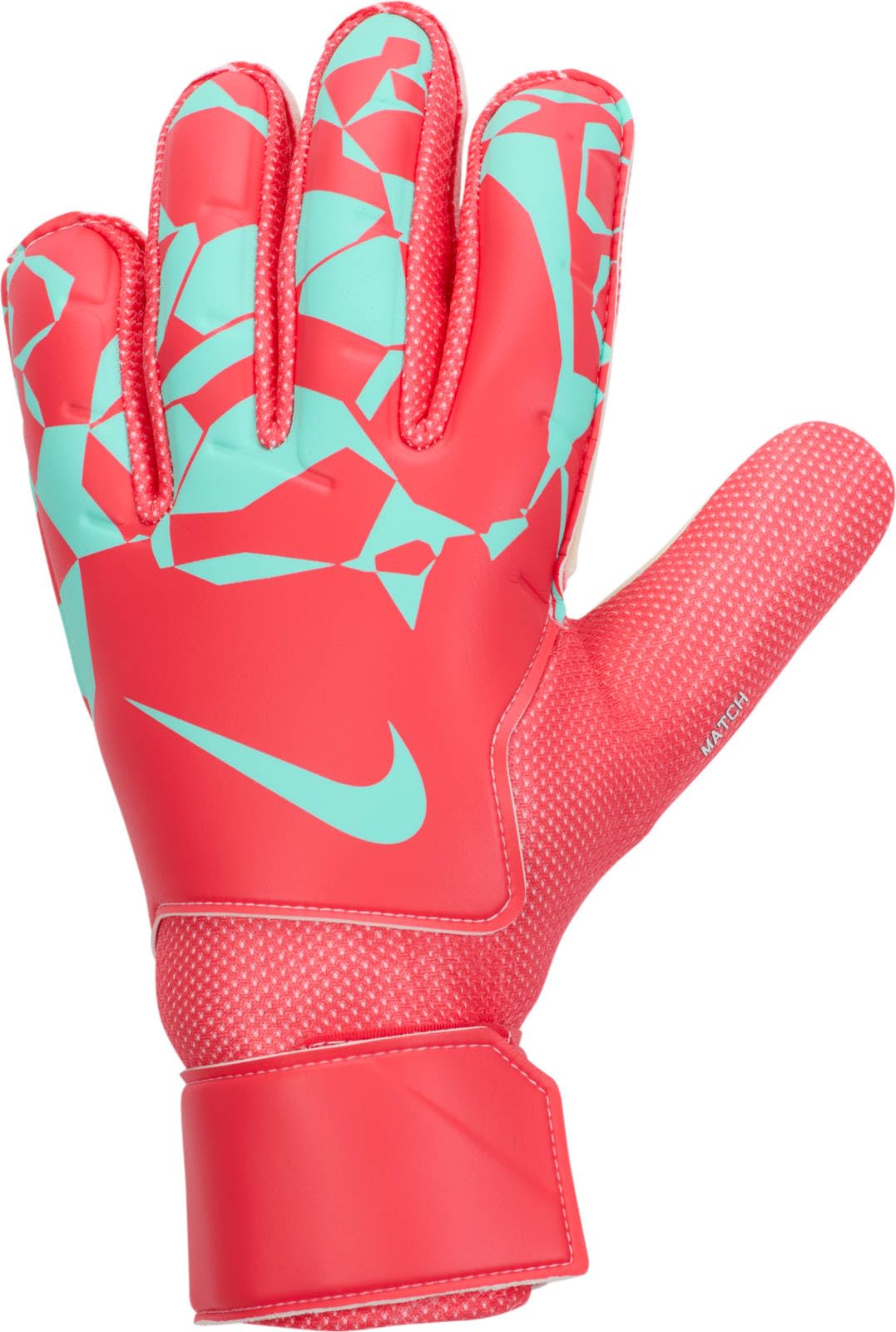 Nike Match Goalkeeper Football Gloves, Ember Glow/Aurora Green/Aurora Green, HQ0257-850, 9 — image 1