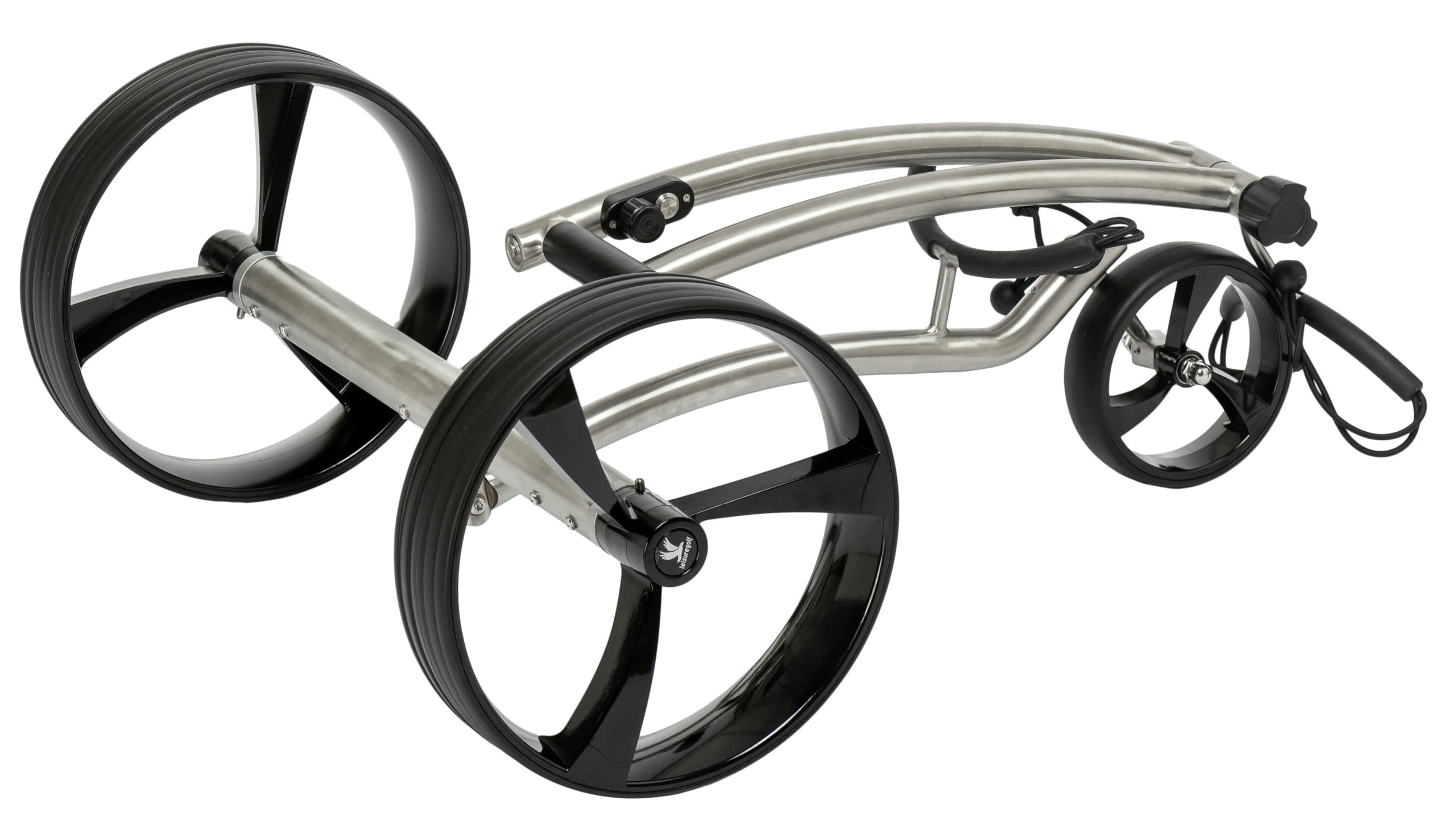 Leisure Golf Elektro Golftrolley Ikarus Curve 2.0 Gebürstet