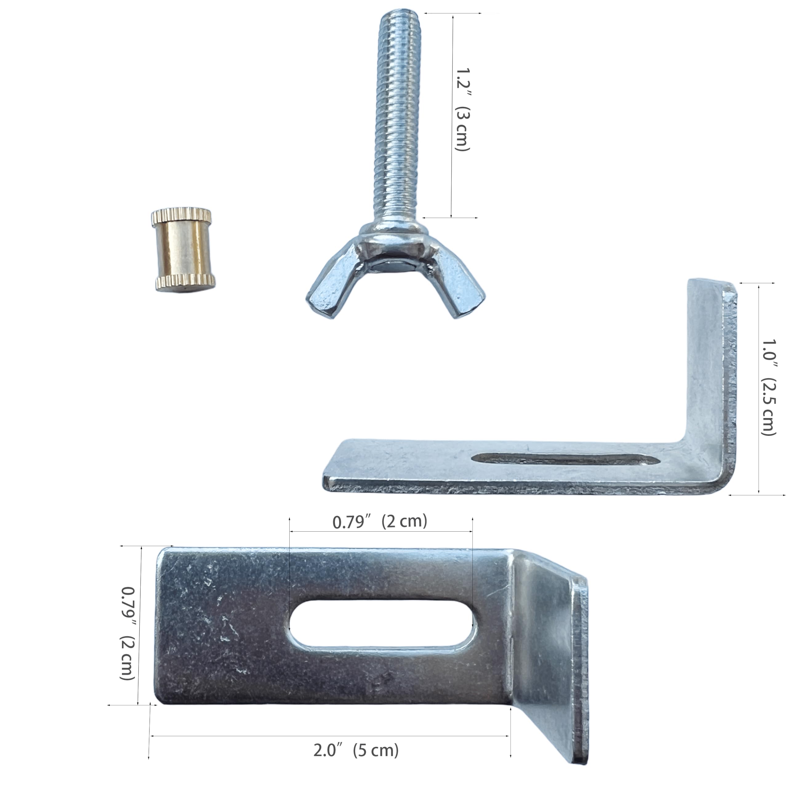 Kit de clips para fregadero, 4 clips de lavabo empotrados, soportes de fregadero resistentes