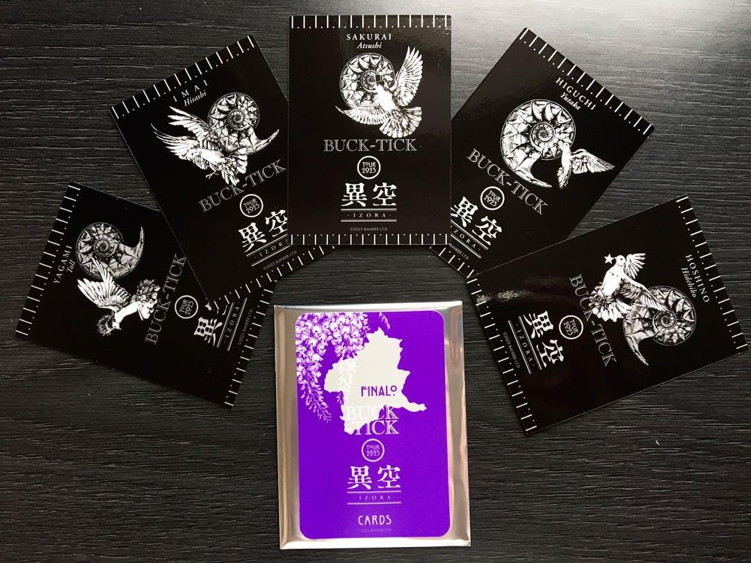 Amazon.co.jp: BUCK-TICK 異空⁑FINALO⁑トレカ フルコンプ⁑櫻井敦司 