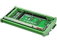 Vista 4 de Electronics-Salon módulo adaptador de terminal de tornillos en bloque, para montaje en riel DIN, para Arduino MEGA-2560 R3.