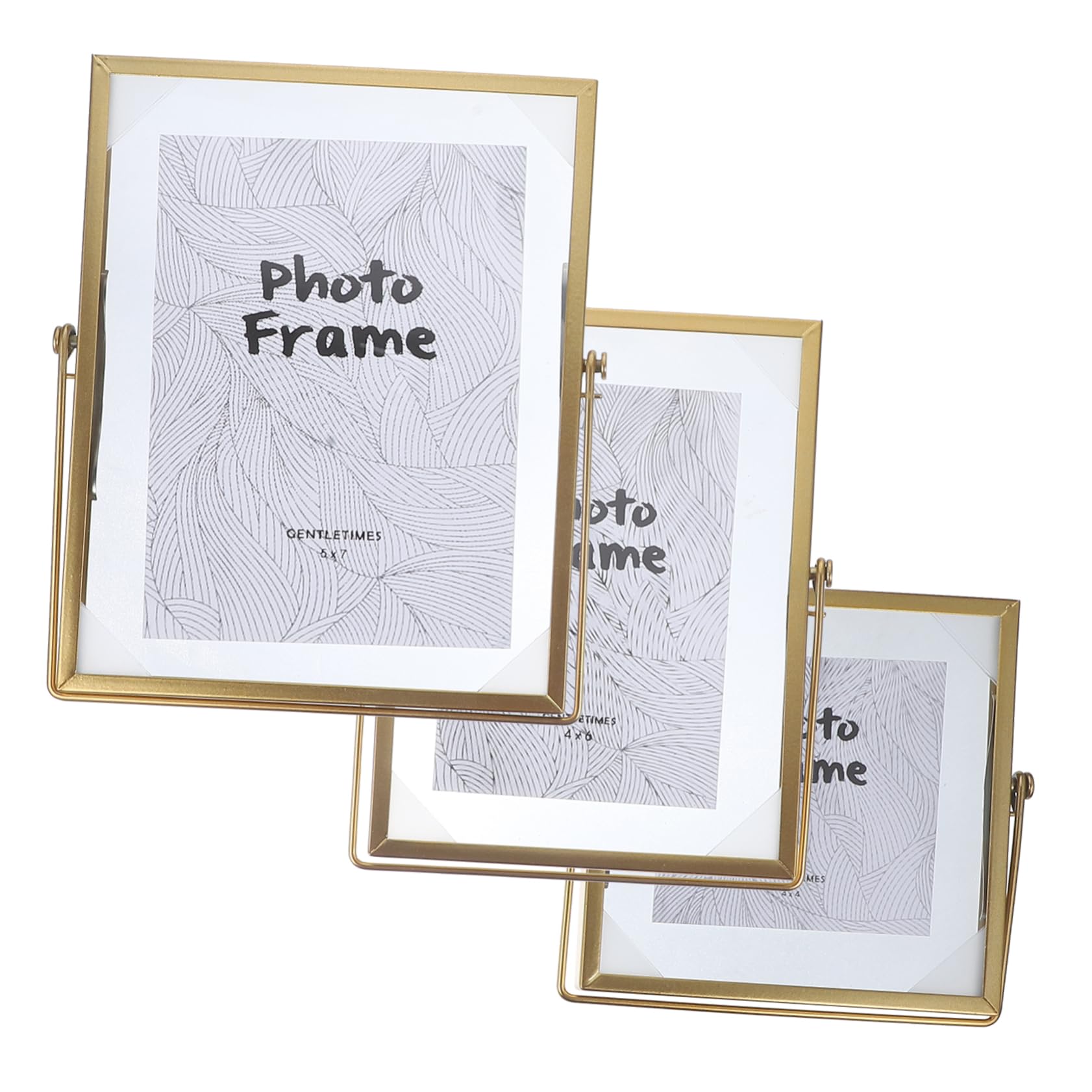 Cadre photo doré stable pour protéger et valoriser vos souvenirs