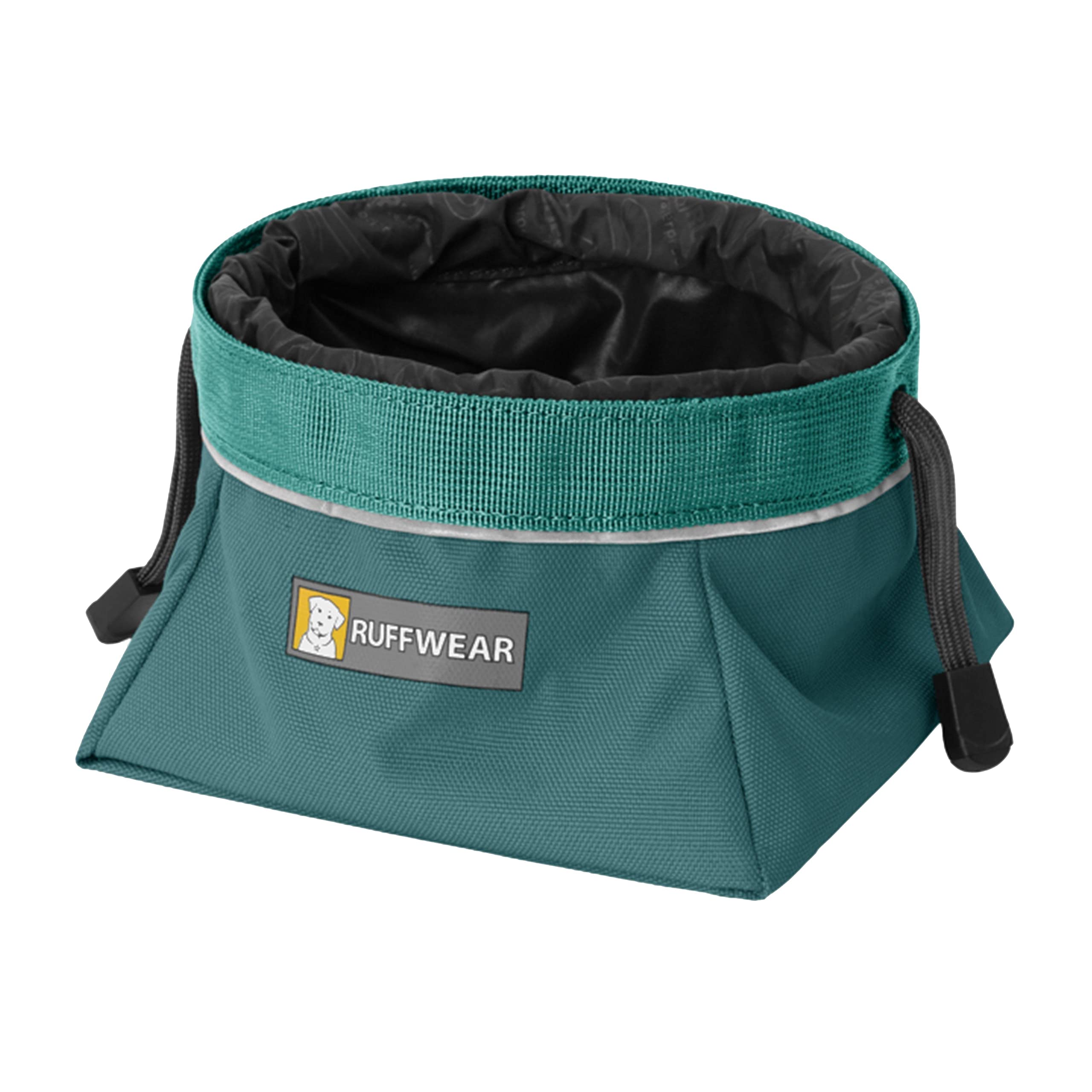 RUFFWEAR, Quencher Cinch Top Bowl, Tumalo Teal, Large