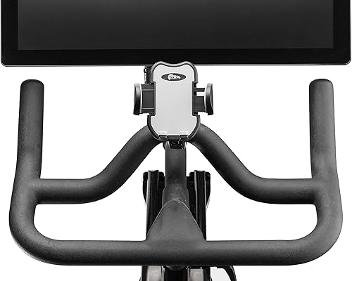 Miniatura 7 de TFD Soporte de teléfono celular para bicicleta Soporte lateral extensible para bicicleta Accesorios Peloton compatibles con rotación de 360