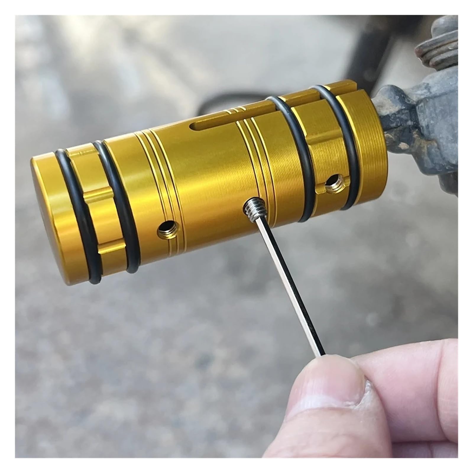 Aluminiumlegierung Für V-Strom DL 650 800 1050 XT DL650 DL1000 Motorrad-Schalthebelverlängerung Verlängerung für Motorrad-Schalthebelpedal(W-3)