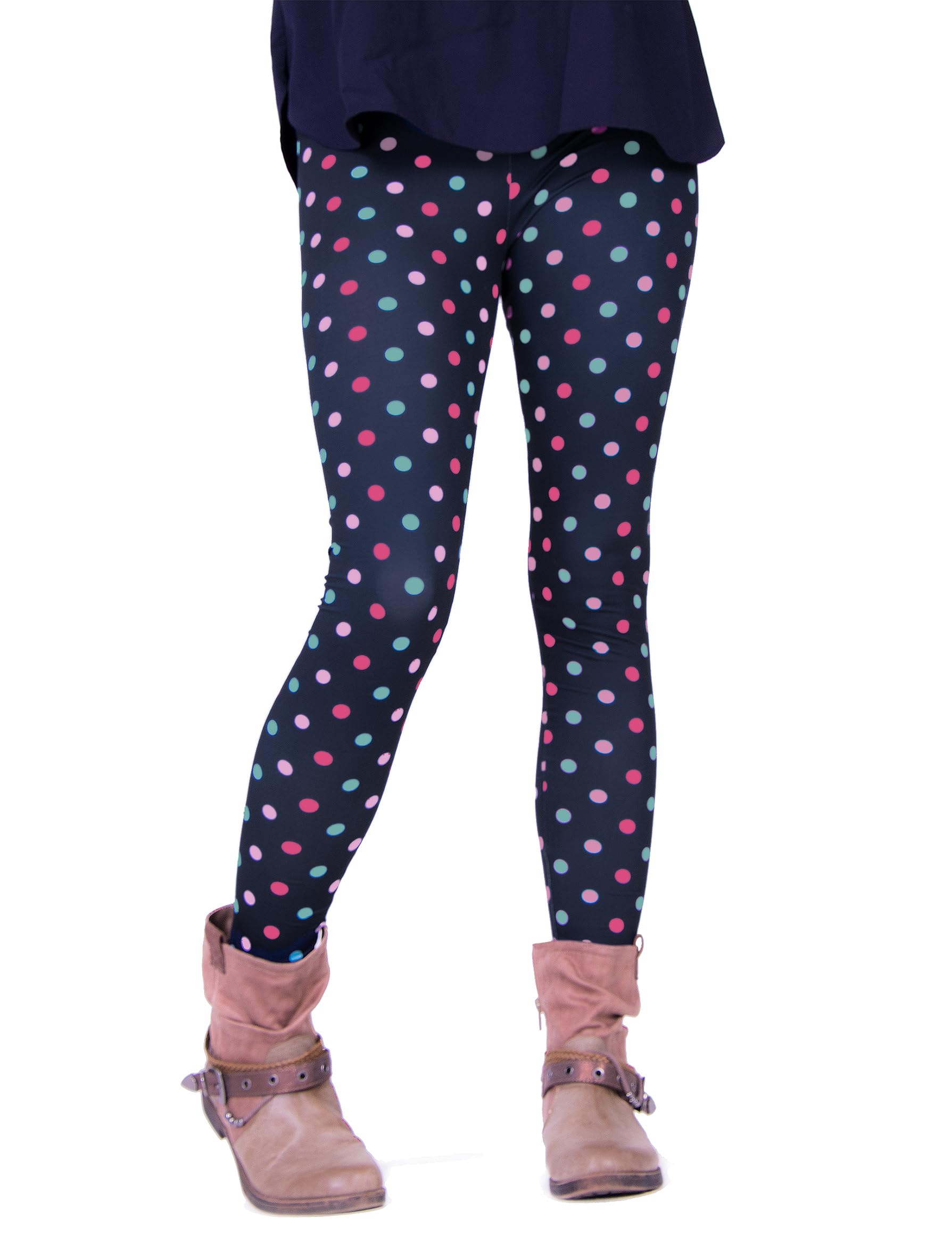 cosey - Bedruckte Bunte Leggins (Einheitsgröße) Verschiedene Leggings Designs