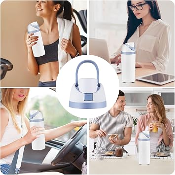 Replacement Lid for Owala Freesip Water Bottle, Compatible with Owala Lid and Cap,for 16oz 24oz 32oz 40oz Bottles,Leakproof Lids Accessory,One Button Water Bottle Top Replacement Cap,BPA-Free