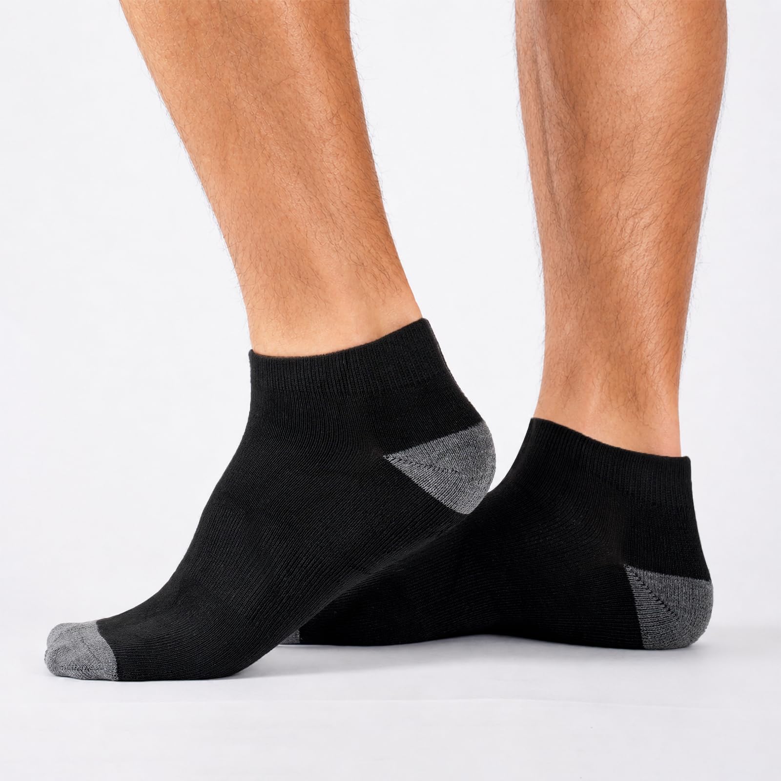 SockWaddles Calcetines Tobilleros de Running para Hombre Mujer 8 Pares Anti-Ampollas