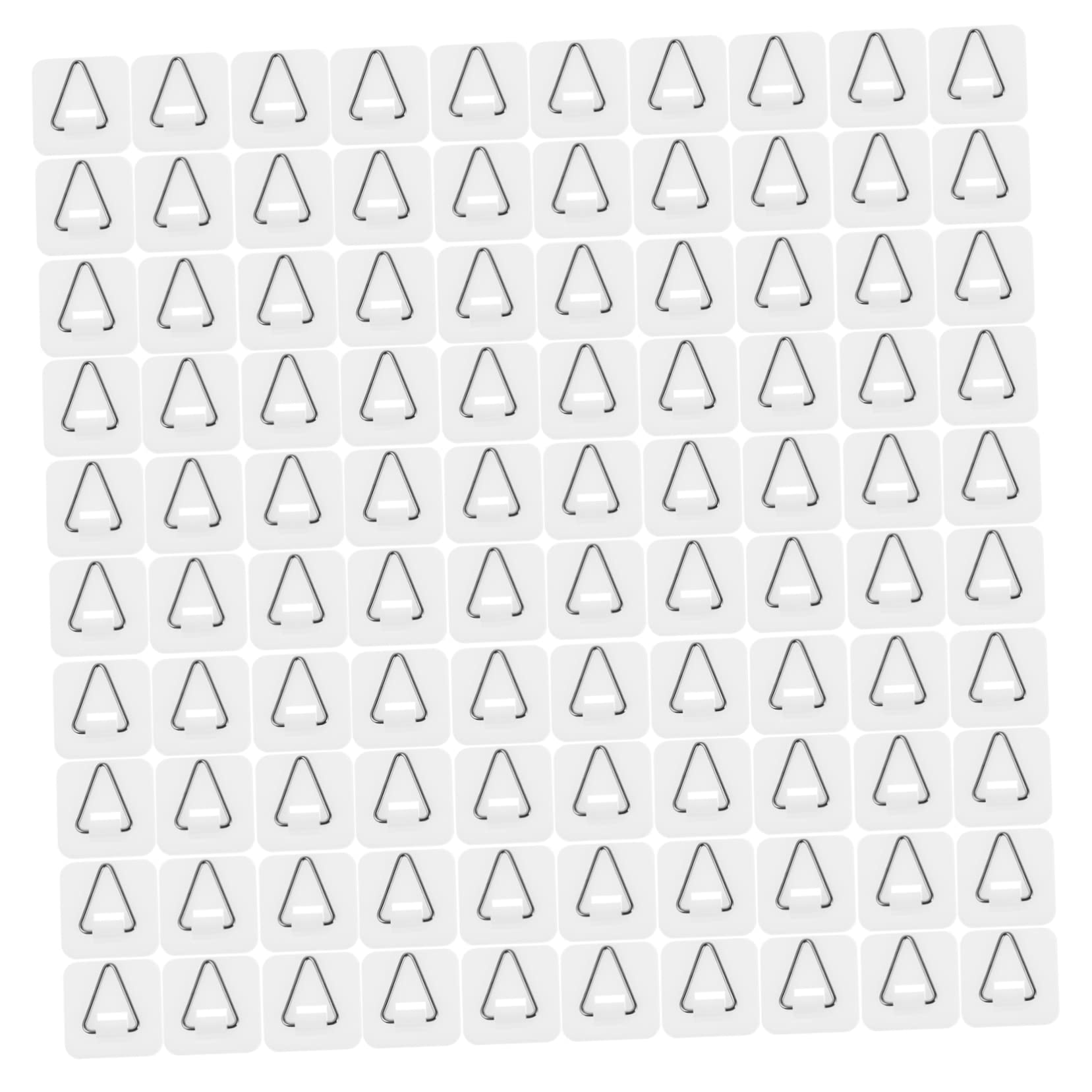 Ciieeo Invisible Plate Hanger Set 100pcs Vertical Plate Holders Wall Mount Hooks Small Size Easy to Use for Kitchen