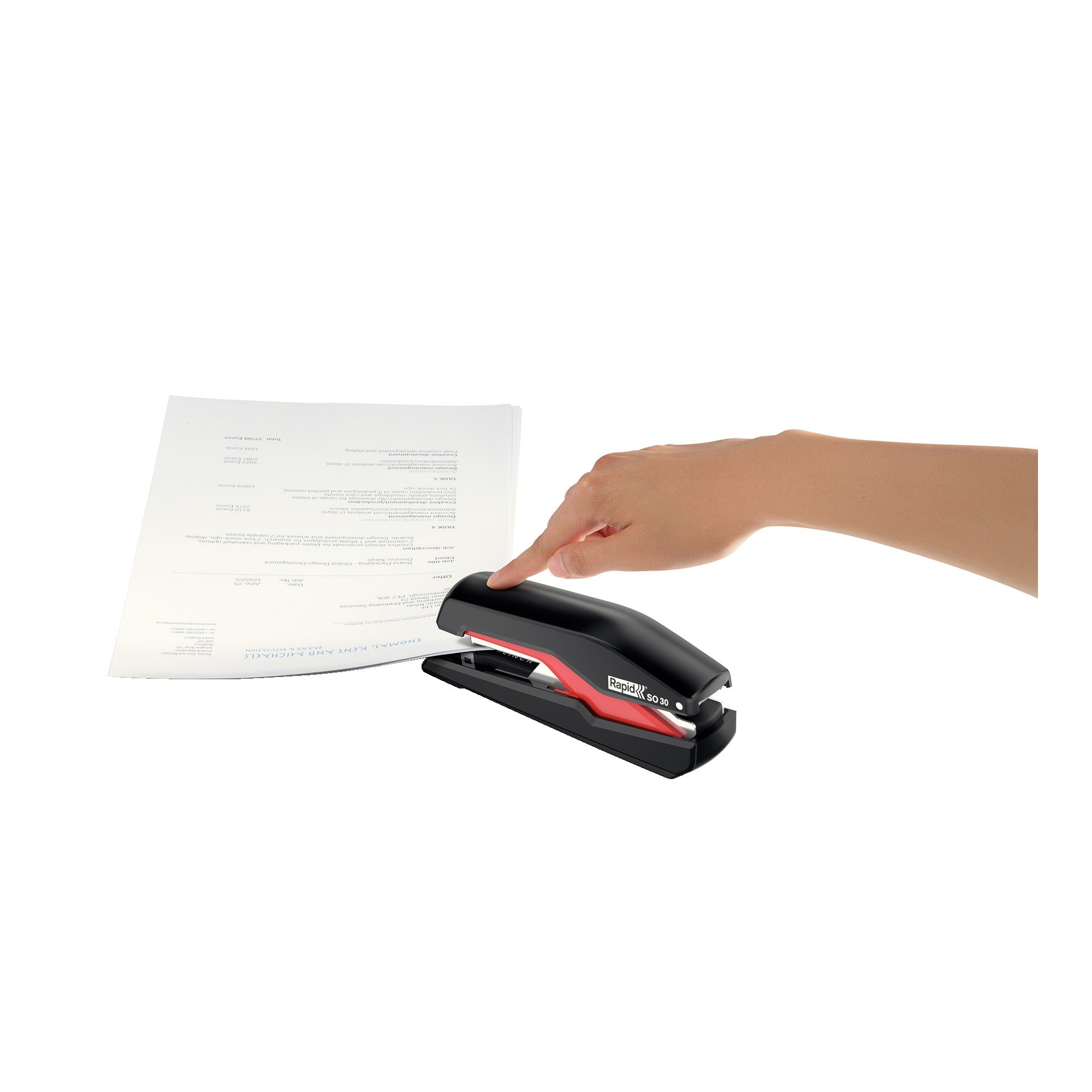Amazon.com : Rapid Supreme Omnipress SO30 Full Strip Stapler, 30