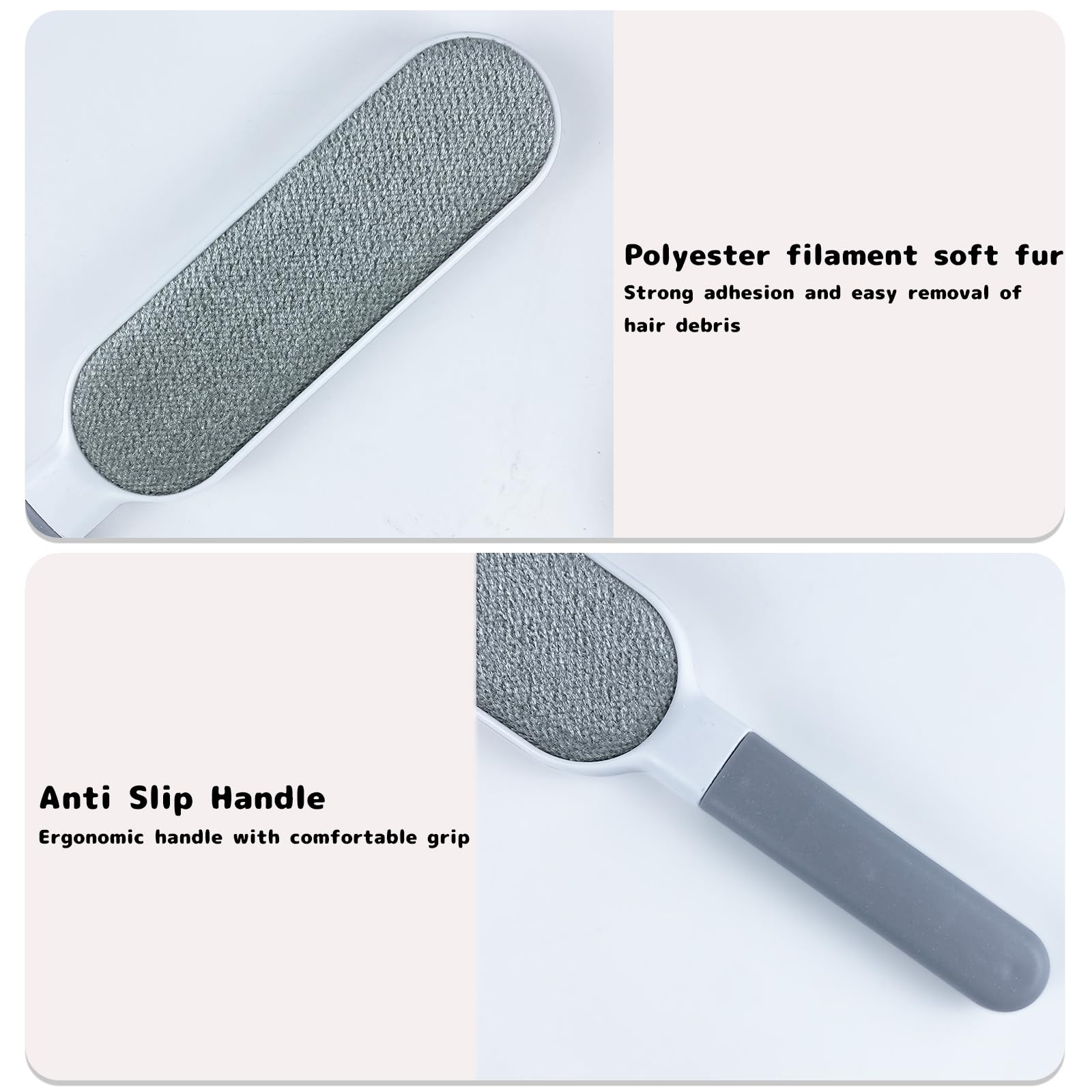 Brosse Anti Poils Animaux Vetement,Brosse Vetement Anti Poils,2 Brosses Vetements,Brosses antis Poil Chat pour Enlever Les Poil Des Vêtements