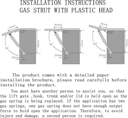 Miniatura 6 de Soporte para puerta de armario de DerBlue, 4 unidades, 100N22.5 libras
