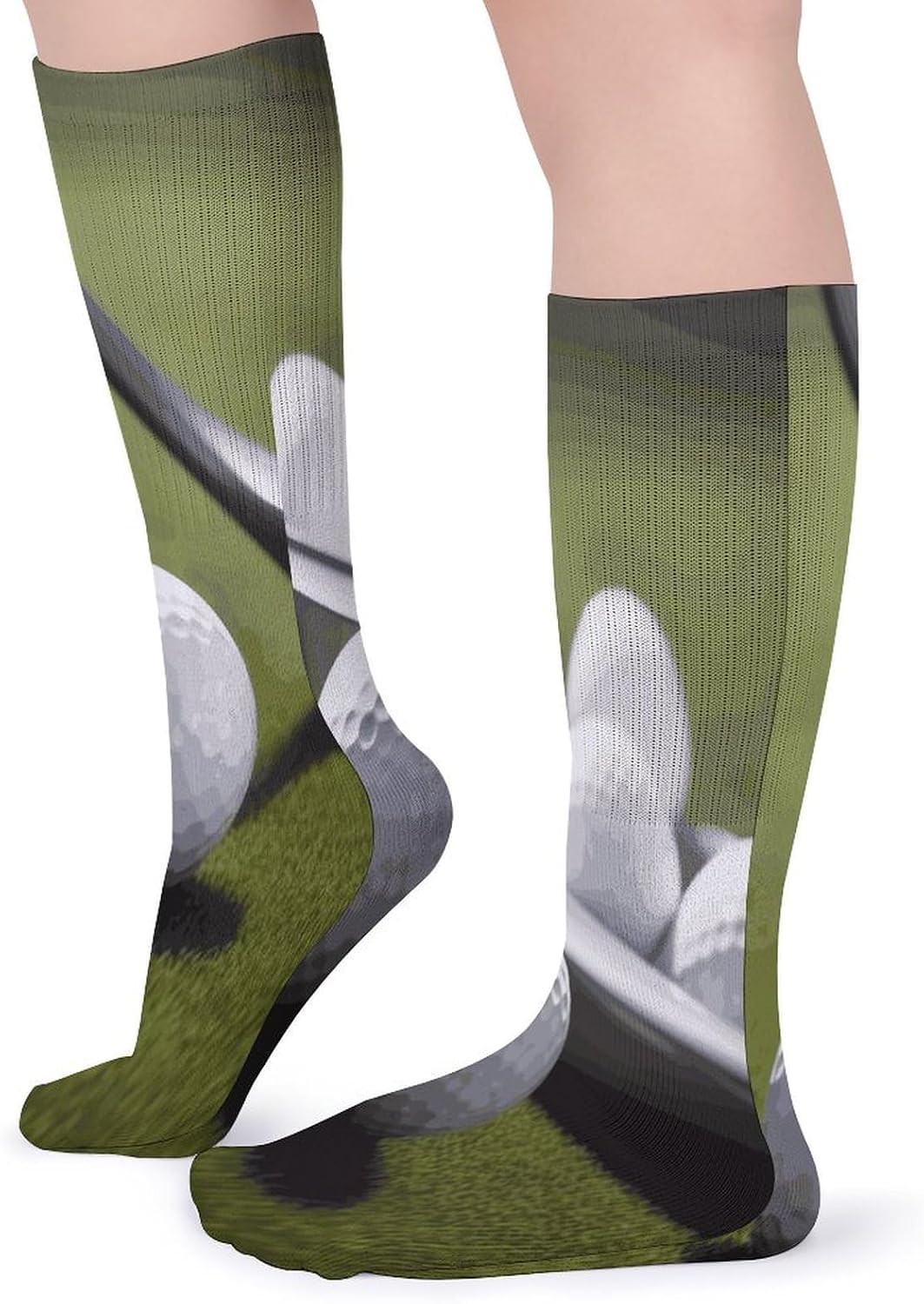 Golf Stocking - Cute Casual Long Athletic,Crew Sock for Men Women,Running Socks Soft Breathable for Gift