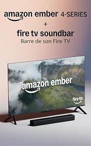 Amazon Ember 50" 4-Series with Fire TV (newest model) with Fire TV Soundbar