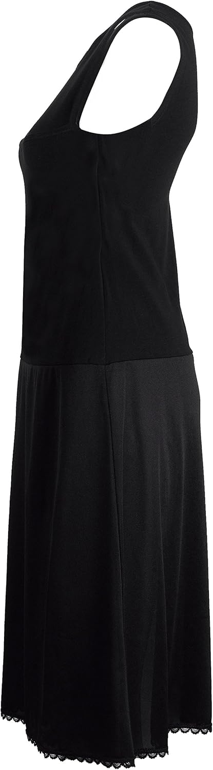 Valair Women’s Nursing Nightgown Sleepwear for Breastfeeding – Cotton Blend Underdress Liner Slip