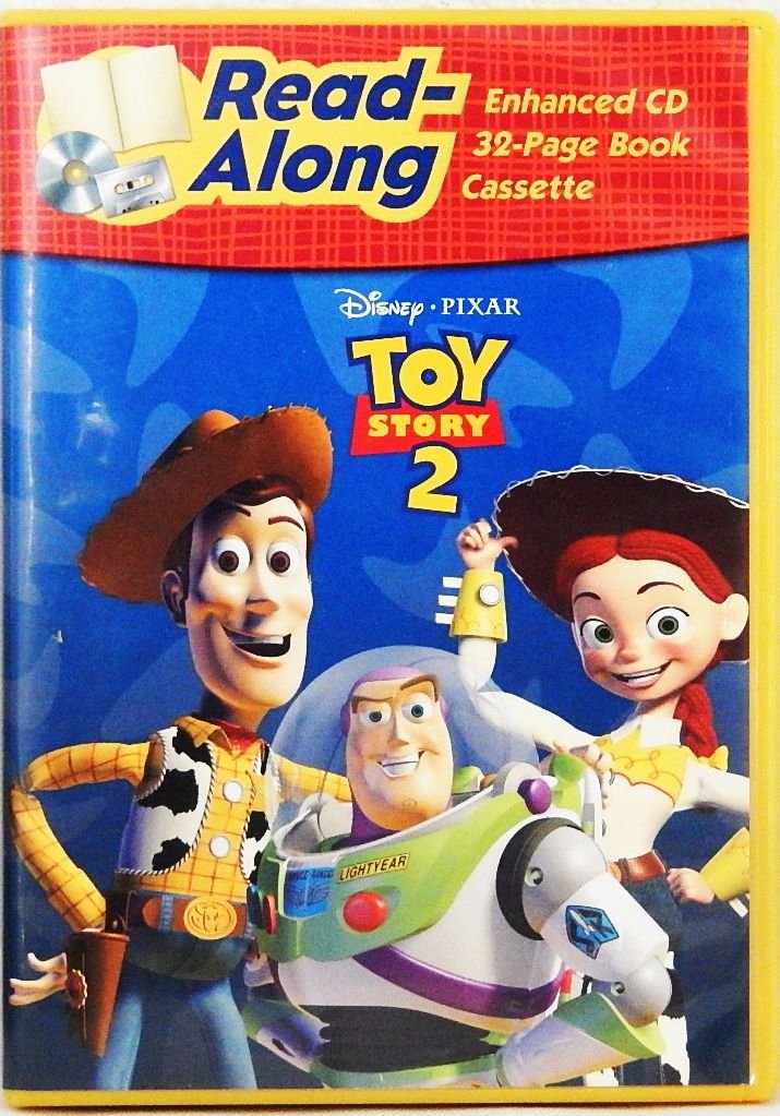 Toy Story 2 ReadAlong Enhanced CD 32Page Book Cassette