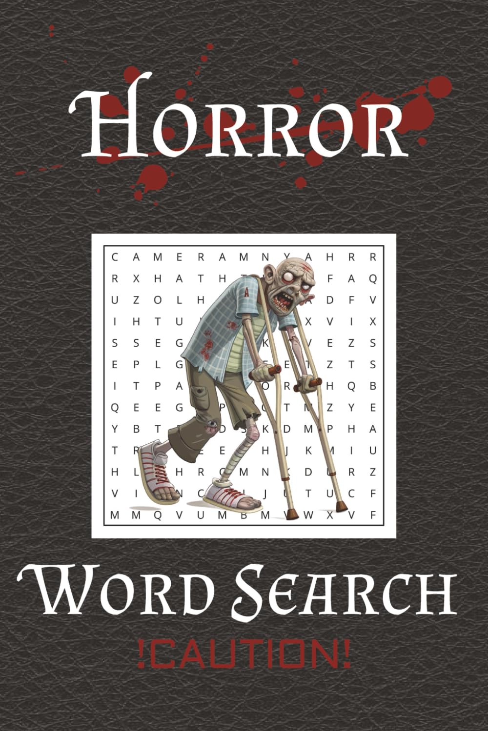Horror Word Search Puzzle Book: Word Searches with Easy to Read Print about Horror, Zombies, Ghouls and More | 6x9 inches, 110 pages | 50+ Puzzles ... Gift for Vacations, Holidays and Free Times