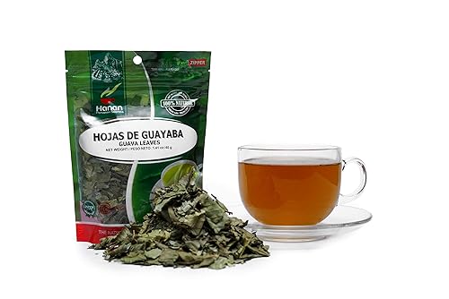 Hanan Peruvian Secrets Hojas De Guayaba - Té de hierbas  Hojas de guayaba 100% naturales  1.41 oz  40 g  Apoya naturalmente las molestias