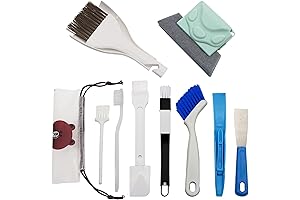 Blue Top Household Cleaning Brushes 10-Piece Set: The Ultimate Cleaning Tool for...