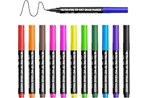 Maxtek Ultra Fine Tip Dry Erase Markers - Perfect for D&D Dry Erase Mats