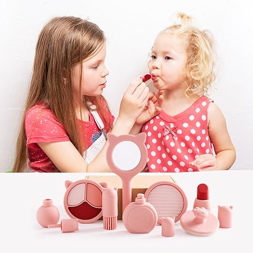 Miniatura 7 de Juego de juguetes de maquillaje de silicona, juguetes de salón de belleza para niños pequeños  Juegos de maquillaje para niños, juguetes de