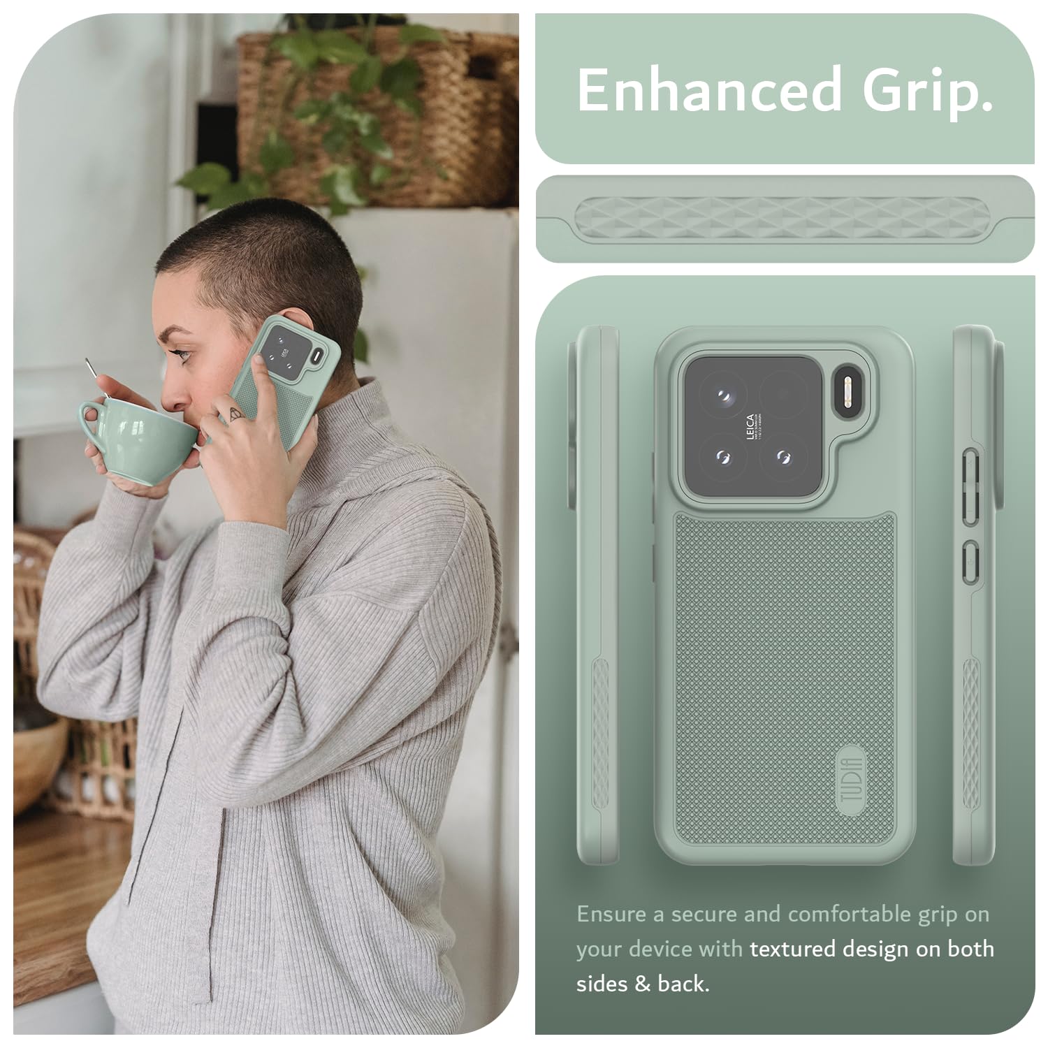 Amazon | TUDIA MergeGrip [米軍規格] Xiaomi 15 5G 用 ケース 2025年