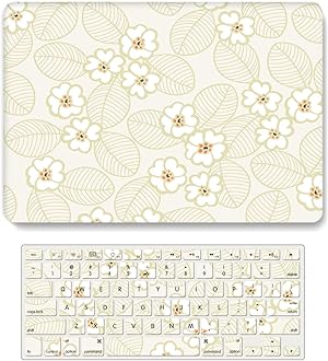 Hard Case Compatible with Old Version MacBook Pro 13 inch Case 2012 2011 2010 2009 2008 Release A1278 with CD-ROM, Plastic Laptop Hard Case Shell with Keyboard Cover Skin, Light Yellow