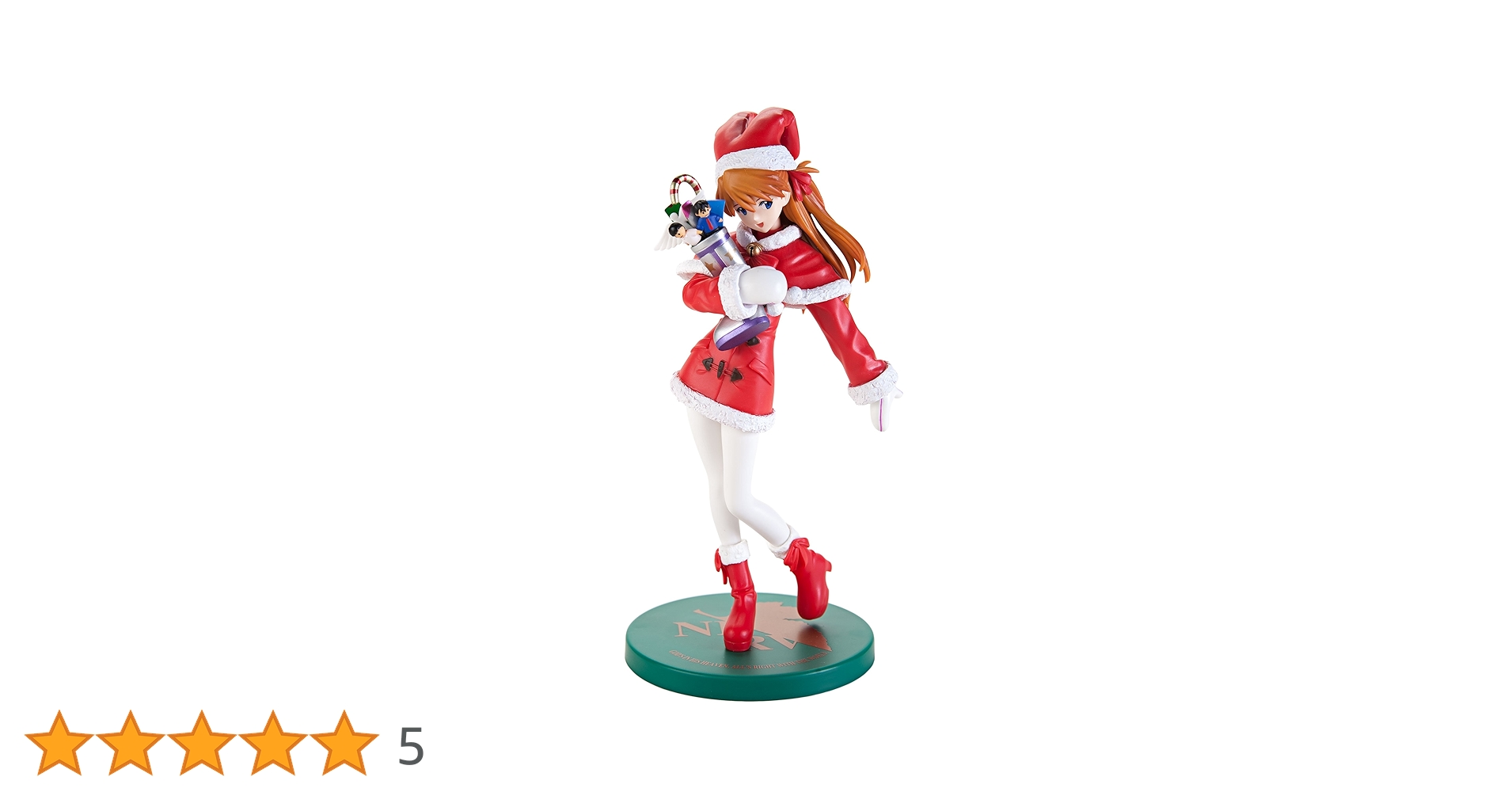 エヴァンゲリオン　レイ＆アスカ　クリスマス柄ブランケット　未開封 エヴァンゲリオン レイ＆アスカ クリスマス柄ブランケット 未開封