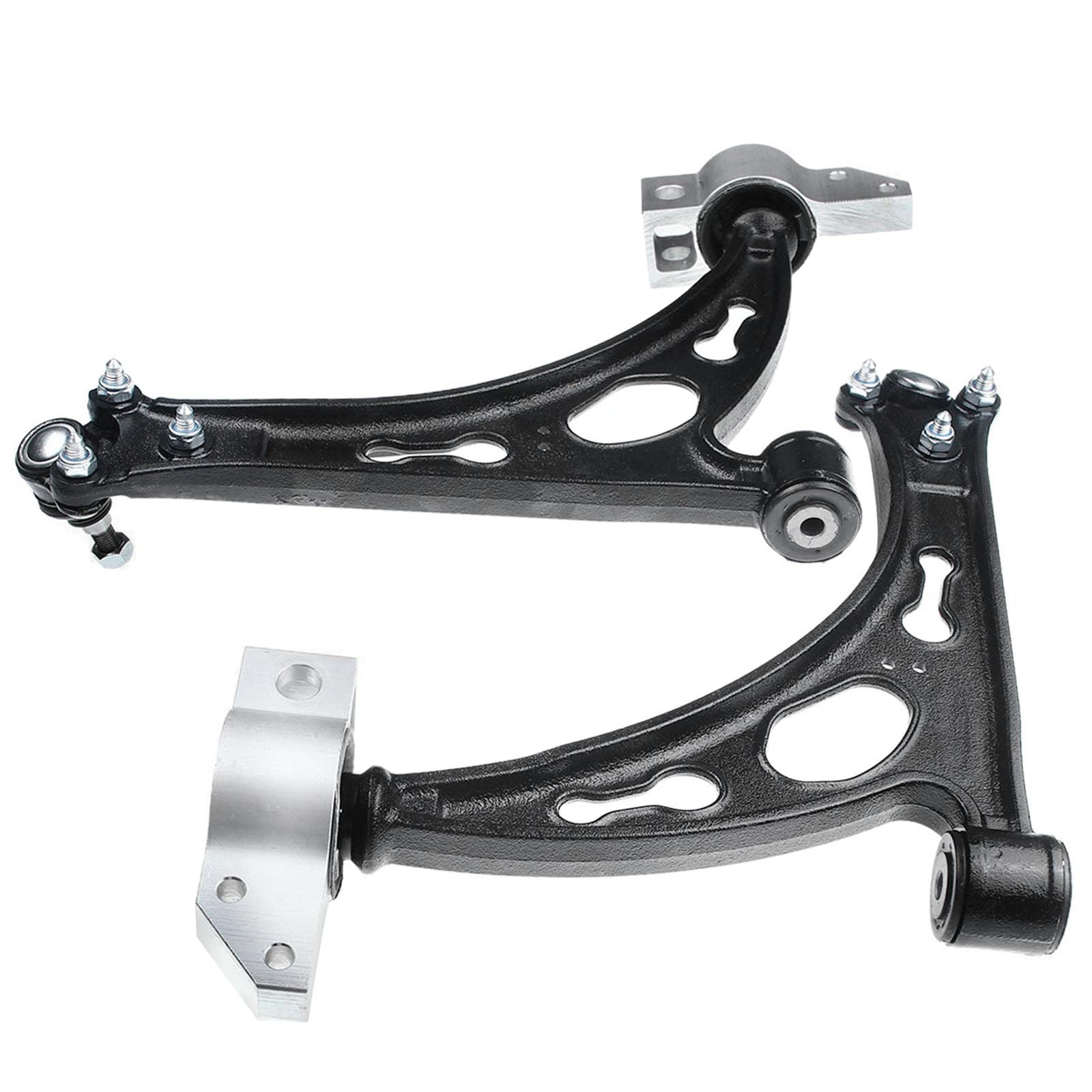 Frankberg 4x Braccio trasversale Braccio assiale Anteriore sinistro destro Compatibile con Golf VI 5K1 Golf V 1K1 Golf Plus 521 5M1 Golf VI Variante AJ5 Yeti 5L Replace# 1K0407152AA